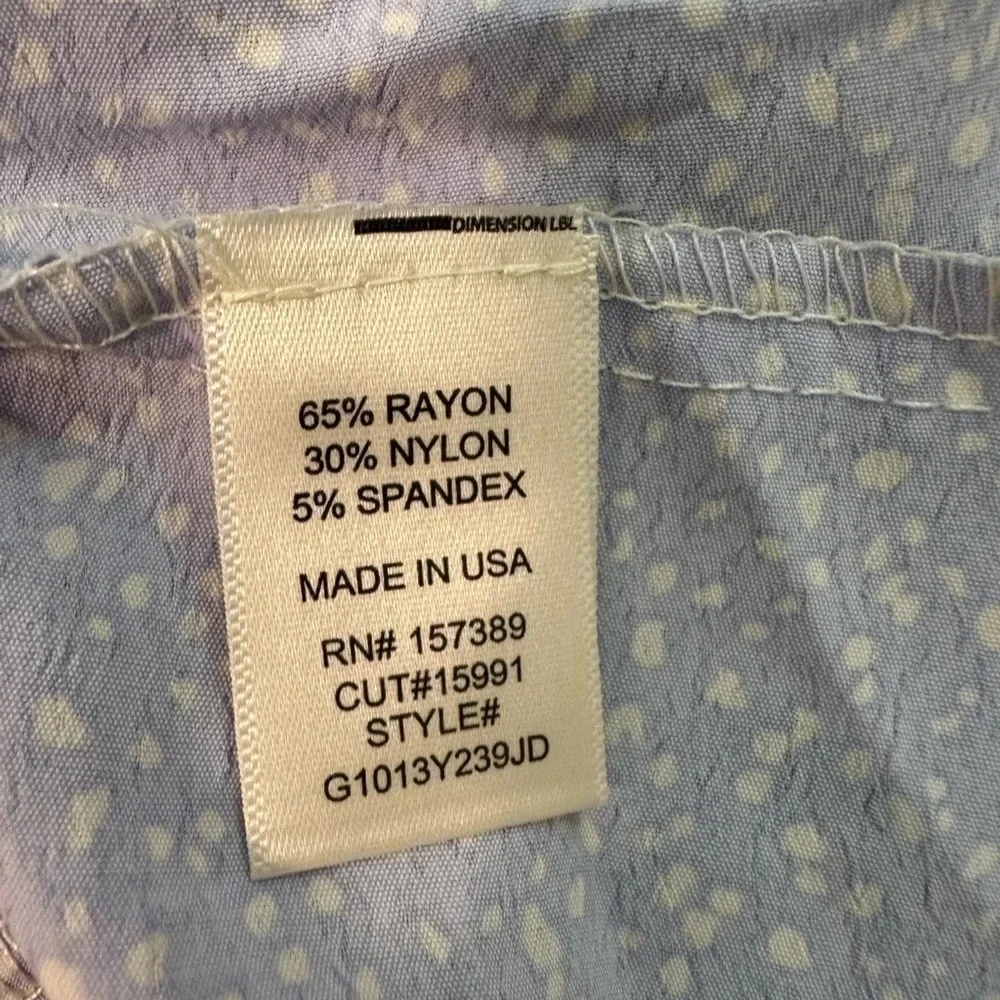 NWT Altar'd State Small Lilac and White Shirt